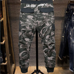 Men's Camouflage Sweatpants Plus Size  Joggers Men Trousers Green Camo Pants