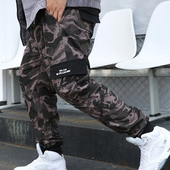 Men's Camouflage Sweatpants Plus Size  Joggers Men Trousers Green Camo Pants