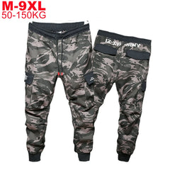 Men's Camouflage Sweatpants Plus Size  Joggers Men Trousers Green Camo Pants