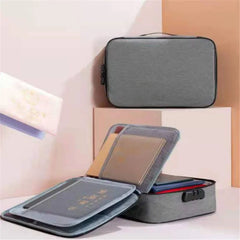 Document Organizer Briefcase A4 Folder Holder Men's Women's Bag