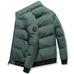 Men's cotton warm jacket - winter fashion trend - Short warm men's jacket