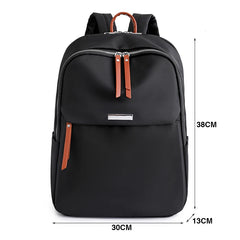 Waterproof Nylon Back Pack Women Business Laptop Backpacks Ladies