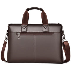 New Brand Men Briefcase Bag High Quality Business PU Leather Shoulder Messenger Bags