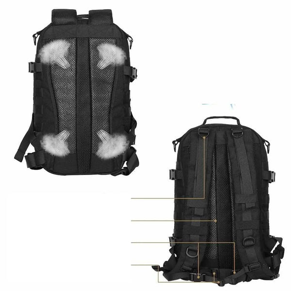 Tactical Assault Backpack Men Large Capacity Attack Big Rucksack Travel Bag
