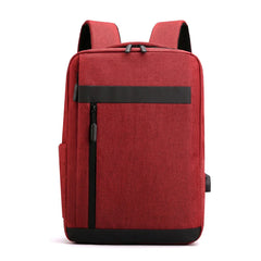 Business Laptop Backpack Large Capacity Multifunctional Usb Charging Waterproof Film Backbag