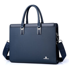 Men's Briefcases Bag Executives Designer PVC Business Office Shoulder Square Side Laptop Bag