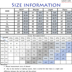 Men's Cotton Long Sleeve Shirts Casual Button Down Banded Collar Shirt