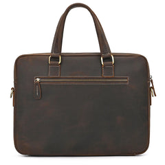 Genuine Leather Briefcase For Men Male Cowskin Laptop Business Handbag