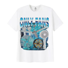 Funny Only Fans Meme T-Shirt Men Women Summer Cozy Cotton Short Sleeve T-Shirts