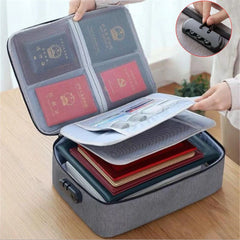 Document Organizer Briefcase A4 Folder Holder Men's Women's Bag