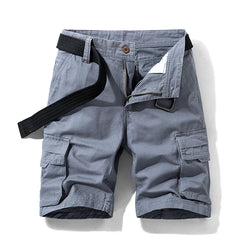 Summer Man Cotton Cargo Shorts Mens Jogger Sport Casual Shorts Pants Trouser