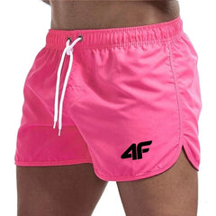Men's Beach Shorts Summer Beach Trunks Jogging Casual Pants Lightweight Shorts Print