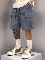 Summer Men's Cargo Shorts, Casual, Versatile and Fashionable, Three Colors