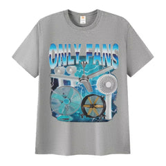 Funny Only Fans Meme T-Shirt Men Women Summer Cozy Cotton Short Sleeve T-Shirts