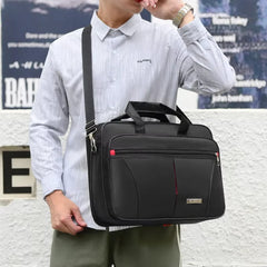 High-capacity Briefcase Business Document Information Storage Bags
