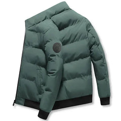 Men's cotton warm jacket - winter fashion trend - Short warm men's jacket