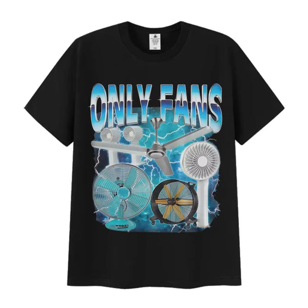 Funny Only Fans Meme T-Shirt Men Women Summer Cozy Cotton Short Sleeve T-Shirts