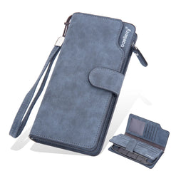 Men Wallets Long Clutch Purse Quality Card Holder Male Purse Zipper Large Capacity Phone Bag Leather Wallet for Men