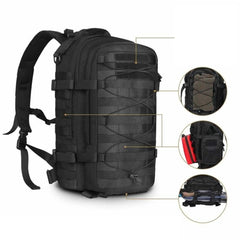 Tactical Assault Backpack Men Large Capacity Attack Big Rucksack Travel Bag