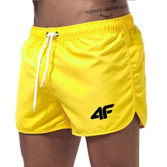 Men's Beach Shorts Summer Beach Trunks Jogging Casual Pants Lightweight Shorts Print