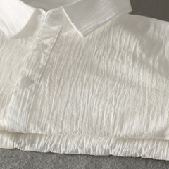 Casual Hawaiian Shirts Men Cotton Linen Designer Brand Slim Fit  White Shirt